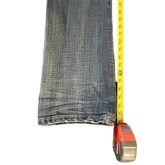 Seven7 Stud Double 7 Bootcut Women's Jean Bonanza Blue ~ NWT ~ Size: 32 - Picture 8 of 14